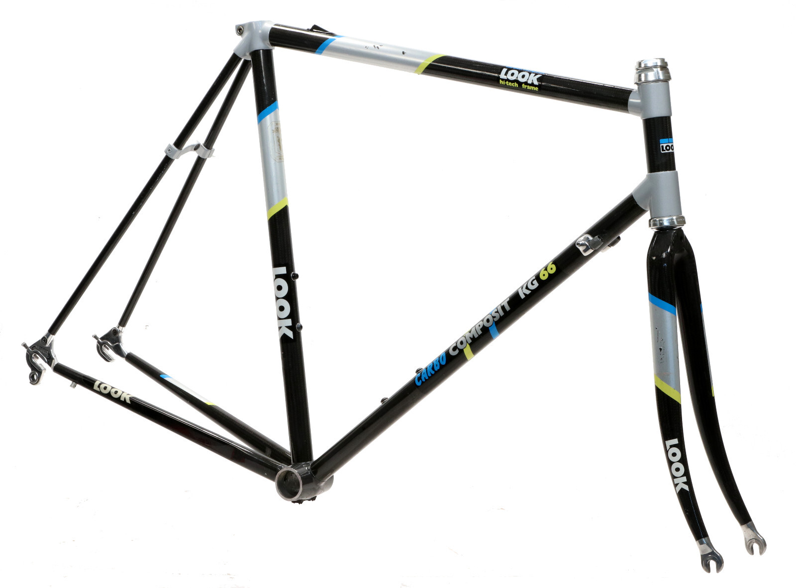 Look KG 66 Carbon Alloy Road Bike Frameset 58cm Vintage Late