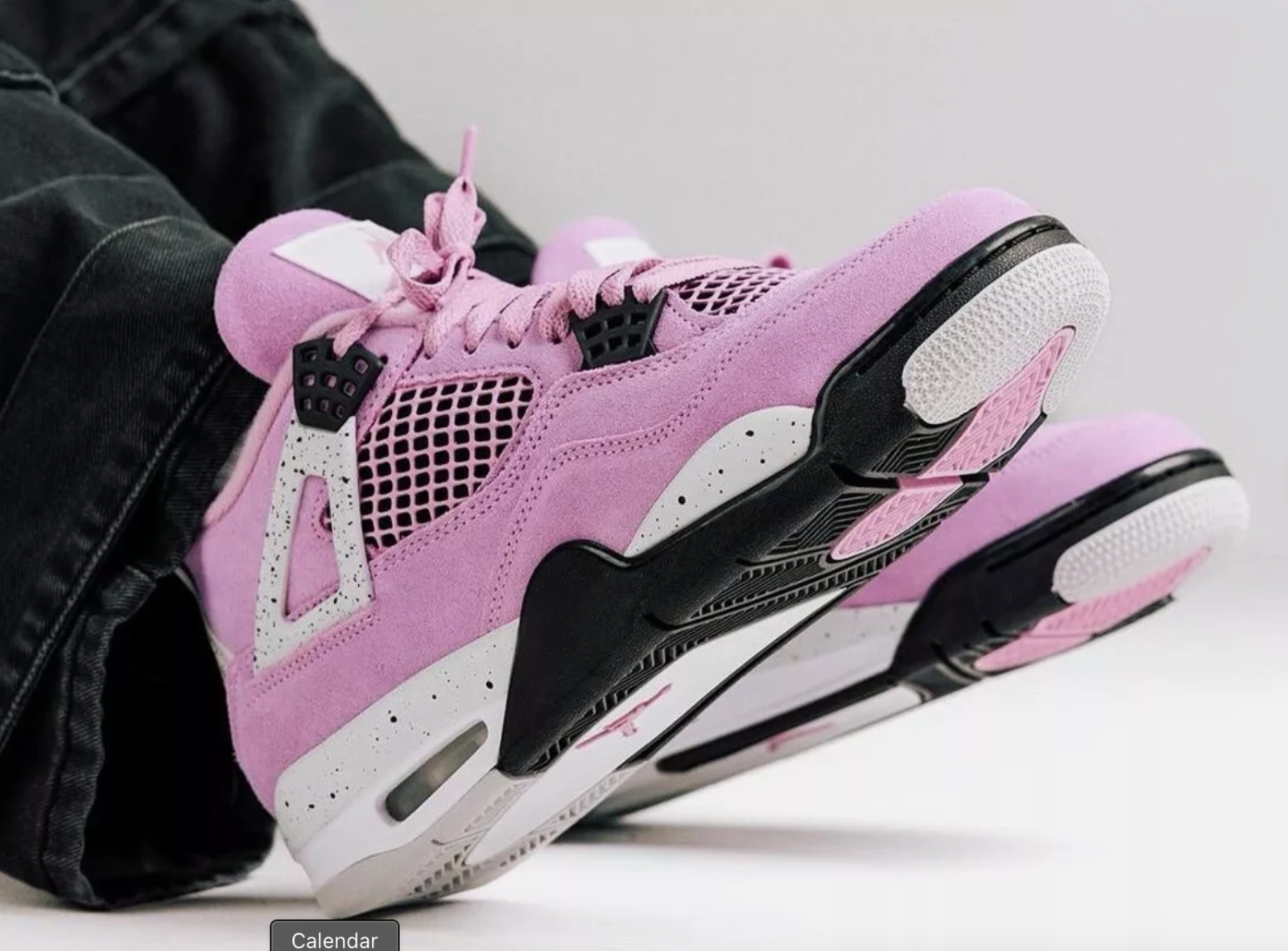 Pre-owned Jordan ? Size 11w / 9.5m - Air  4 Retro Orchid Pink (aq9129-501) Order Confirmed In Purple