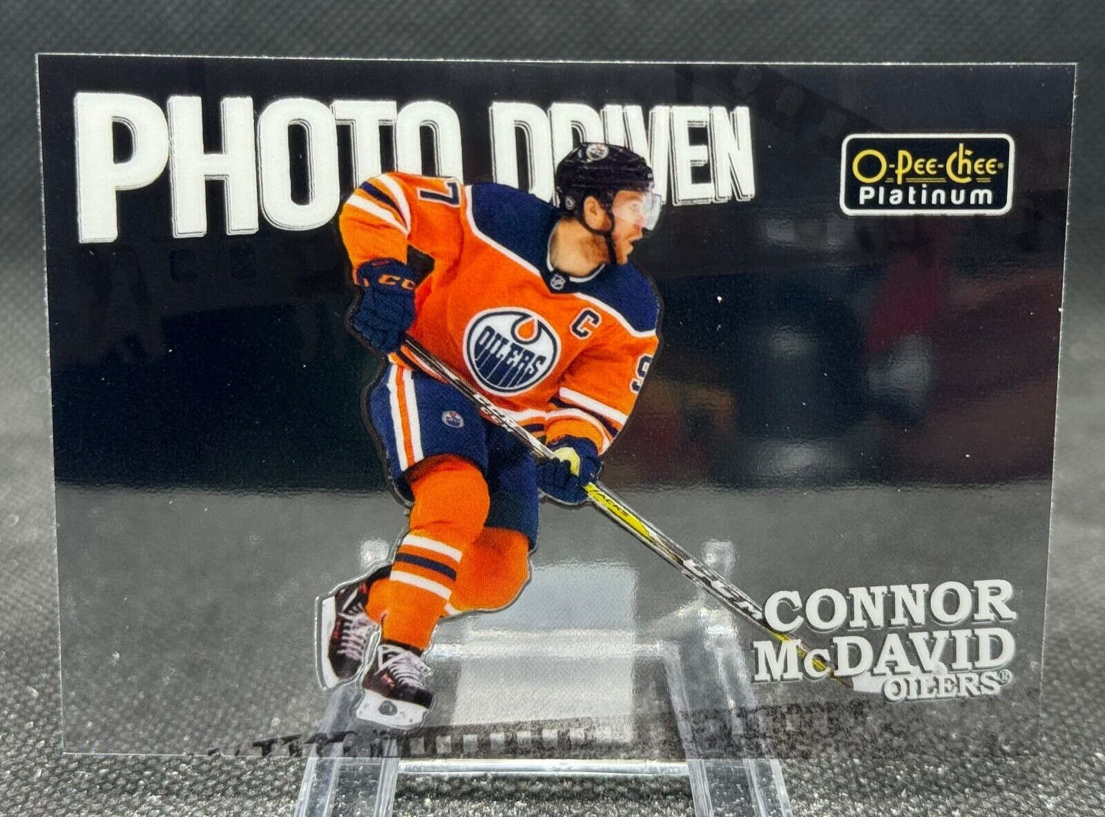 UPPER DECK NHLカード O-PEE-CHEE CONNOR MCDAVID OILERS #166 送料無料 中古 IT2 2024-25 Upper Deck Series 1 Connor McDavid O-Pee-Chee Glossy
