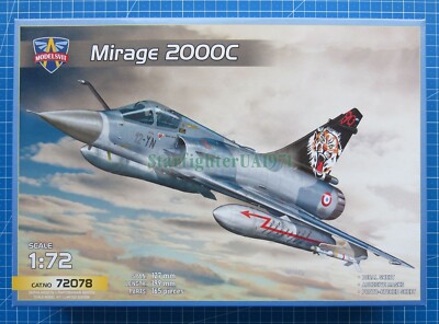 1/72 Mirage 2000C (ModelSvit 72078) New May 2024