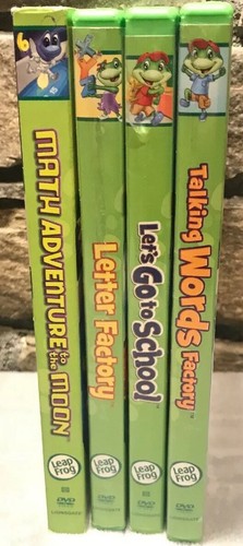 Leap Frog  Learning Collection 他DVD4枚セット Leap Frog Season 1+2+3 DVD CD Learning Collection Set