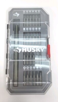 Husky 25-piece Magnetic Precision Screwdriver Tool Set with Case 
