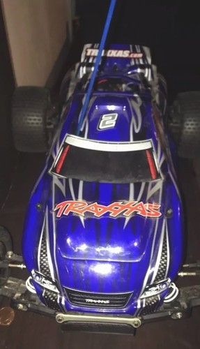 Traxxas Nitro Sport Rustler EZ Start W/ Flysky FS-GT3B RC !