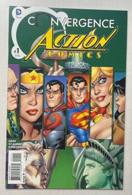 Convergence Action Comics #1 2015 DC Comic Book