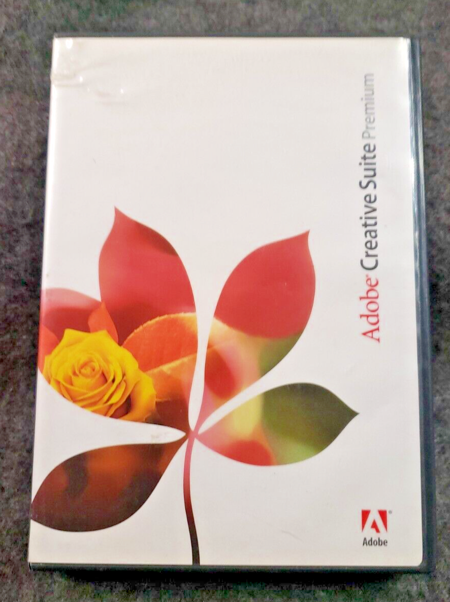 Adobe Creative Suites Premium Missing 1 disk (C17B4) | eBay