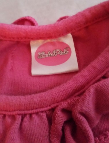 Dog Accessories = Dress Size Small Pink With Pink Ruffles PreOwned