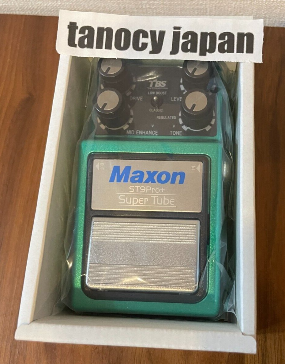 Maxon ST9Pro+ Super Tube Overdrive Guitar Effects Pedal