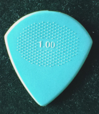 6 (six) COOL PICKS Phat Cat Jazz Guitar Picks 1.00mm / Snarling Dog Style grip