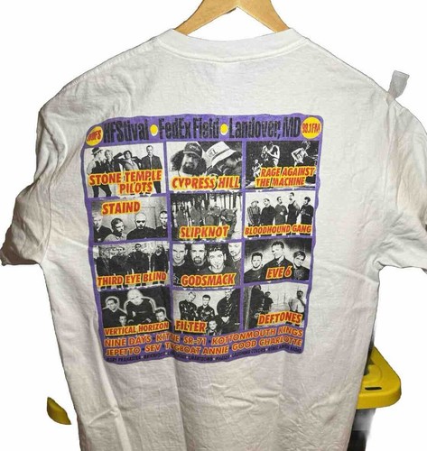 トップス 00s(2000) L/S Print T Shirt Vintage Stussy Great Future Halftone Screenprint 2000s Y2K