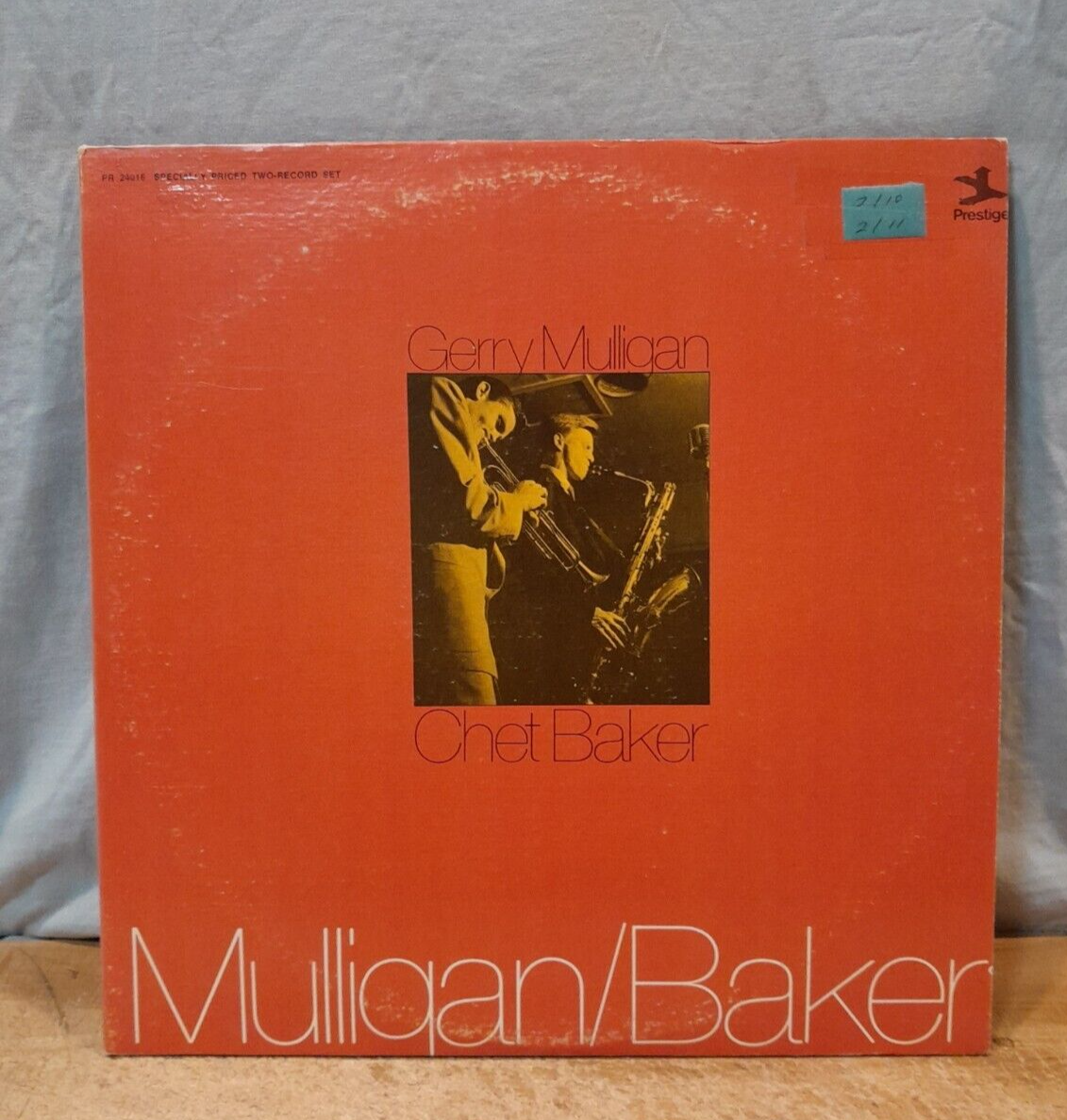 MULLIGAN / BAKER Gerry Mulligan & Chet Baker, 1972 2-LP