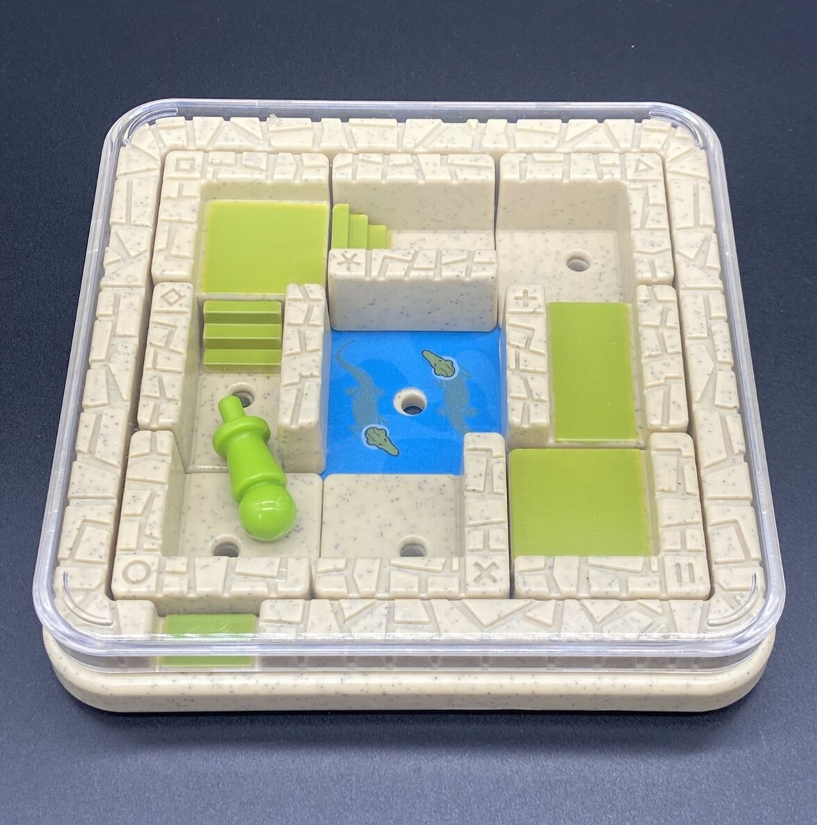 Temple Trap 1 Player Puzzle Escape Game Maze 60 Challenges Ages 7+ Travel Board,