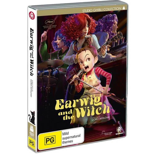 Earwig and the Witch (DVD) Brand New & Sealed - Region 4 (SAN06) - Picture 2 of 2