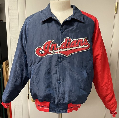 ジャケット・アウター STARTER CLEVELAND INDIANS VARSITY JACKET Shop Cleveland Indians Starter Jacket | Jacket Hub