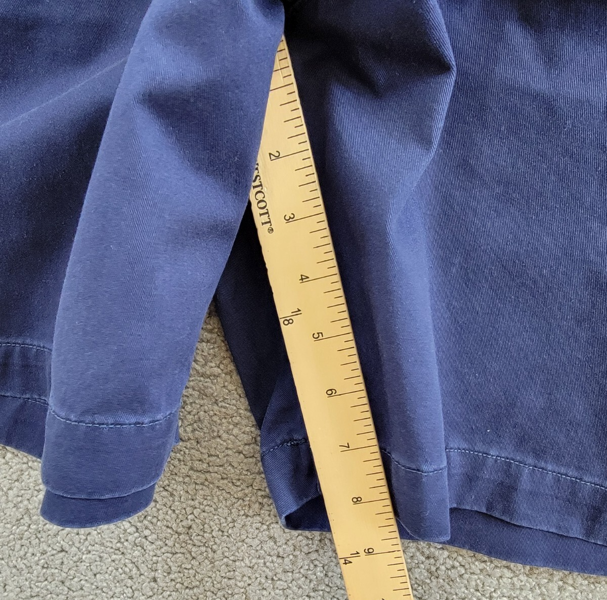 Polo Ralph Lauren Big & Tall Classic-Fit Chino Shorts Men's 46B/46G Navy Button~ - Picture 7 of 18