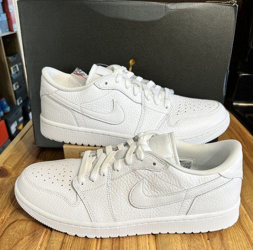 シューズ NIKE - NIKE AIRJORDAN1 LOW GOLF "TRIPLE WHITE" Size 10 - Nike Air Jordan 1 Low Golf Triple White Brand New