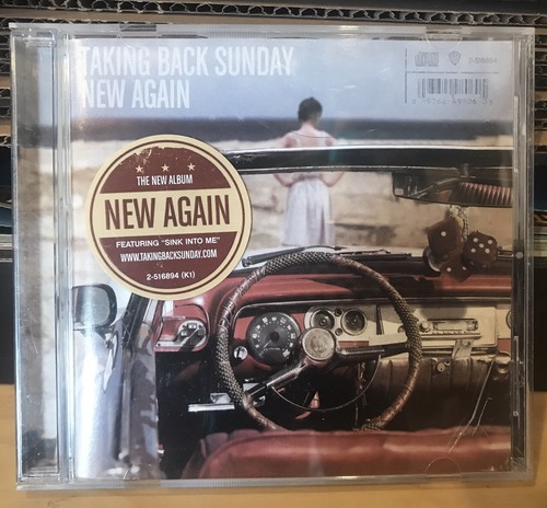EXC CD~TAKING BACK SUNDAY~New Again (Jun-2009, Warner Bros
