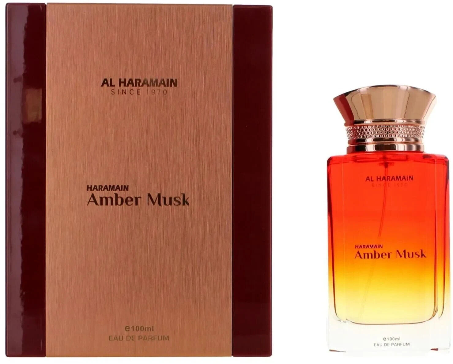 Al Haramain Amber Musk Eau De Parfum Spray (Unisex) By Al Haramain - 3.3 oz Al Haramain Amber Musk Eau De Parfum Spray (Unisex) By Al Haramain - 3.3 oz