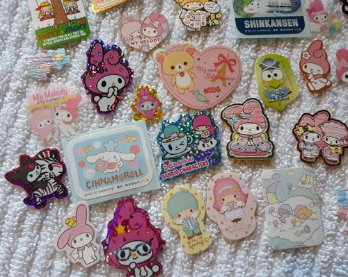 NEW Mixed:Various SANRIO????~My Melody Etc Sticker Flakes Lot 50+ Kawaii & More