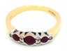 Ruby & Diamond Ring 18ct Yellow & White Gold Fine Wedding Jewellery Band Size M-2.JPG