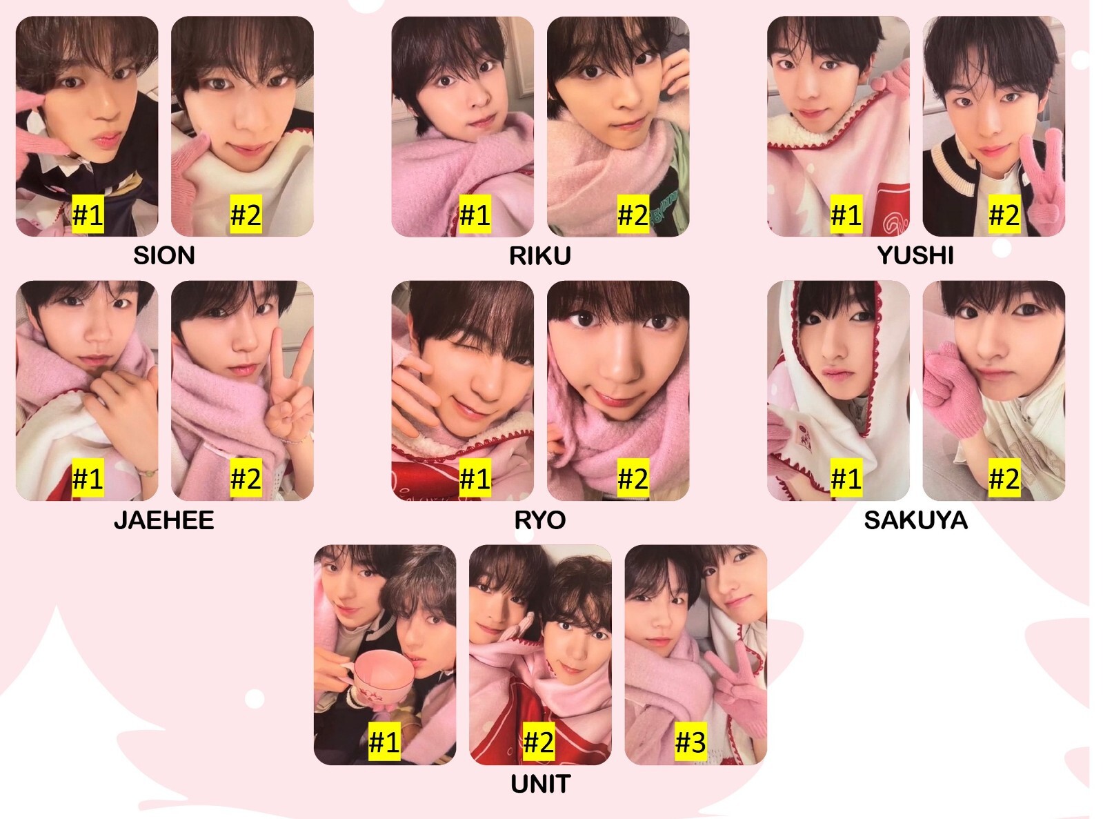nct wish unboxing ユニット トレカ NCT WISH unboxing リョウ サクヤ ユニット トレカ