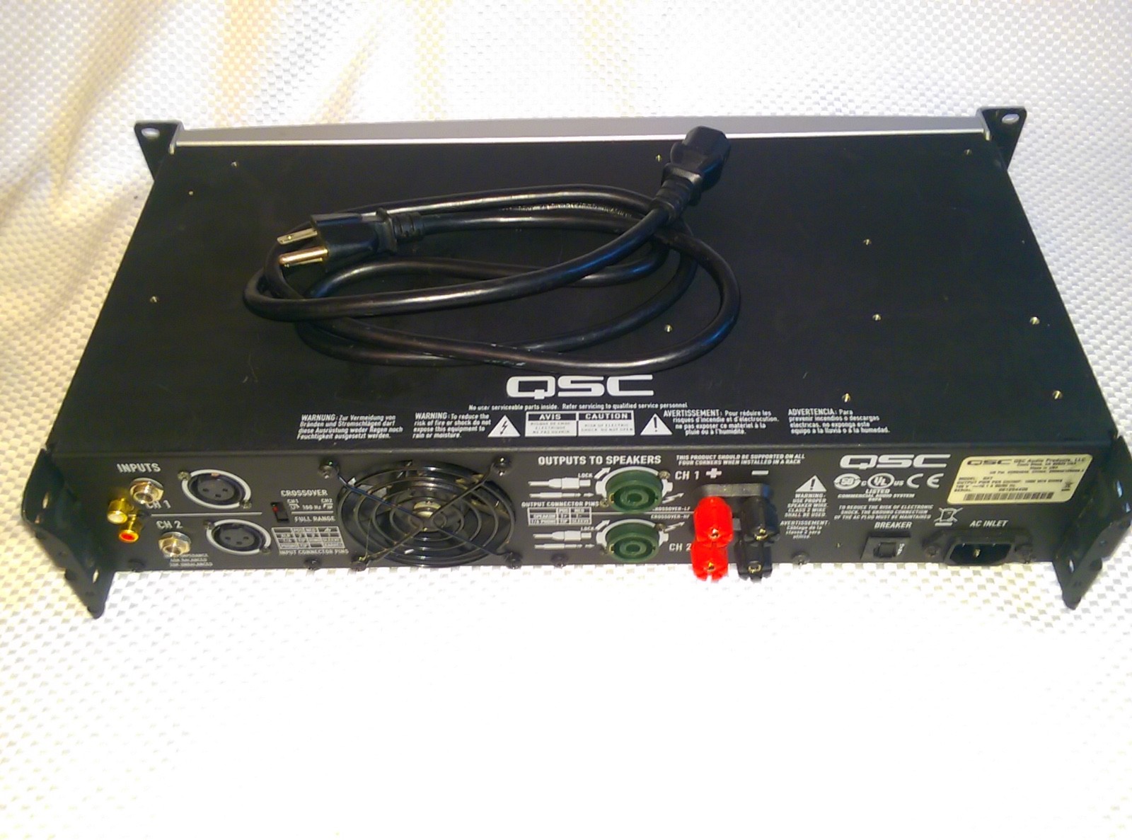 QSC GX7 Lightweight Pro Power Amp