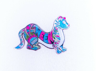 Danny Steinman WEEN Weasel Pin 199/500 - Music Band - Ships Same Day