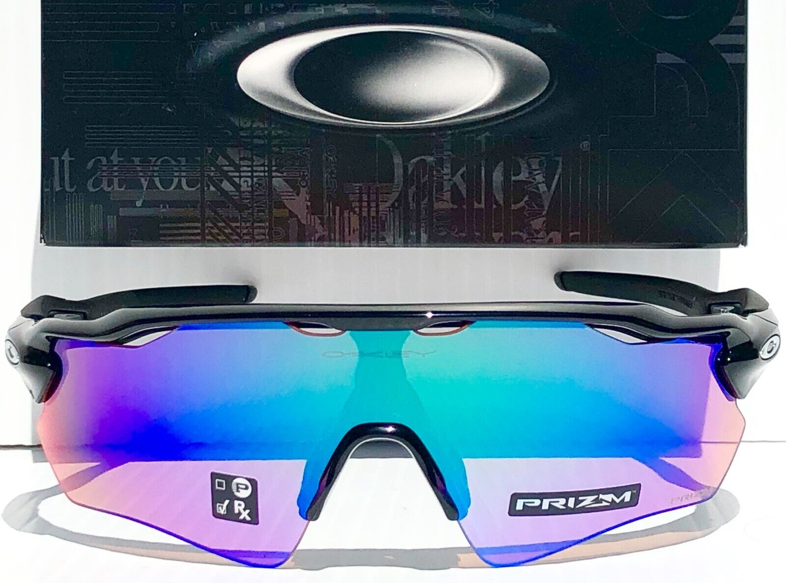 NEW* Oakley RADAR EV PATH Black PRIZM Golf Iridium Baseball NEW* Oakley RADAR EV PATH Black PRIZM Golf Iridium Baseball