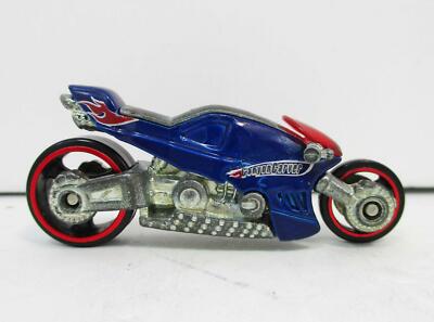 Hot Wheels Canyon Carver Blue Motorcycle | eBay