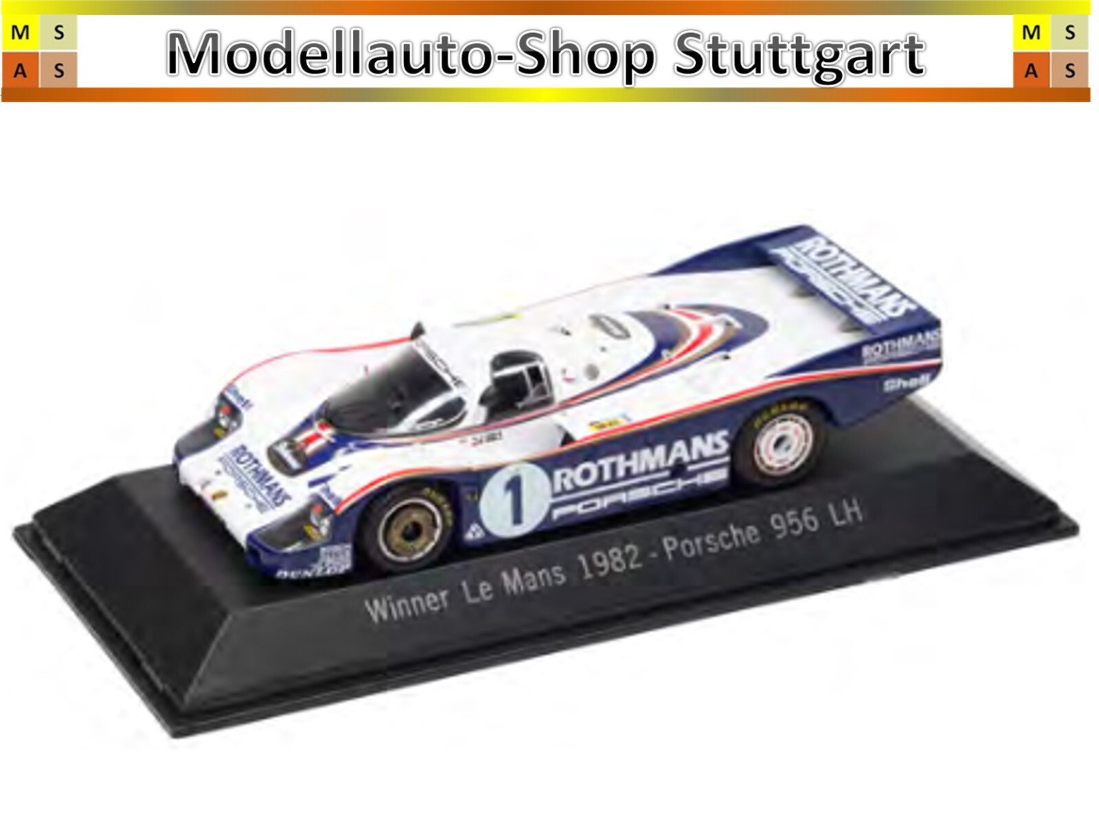 限定車 Spark 1/43 PORSCHE 956 SPARK-MODEL S9867 Scale 1/43 | PORSCHE 956 TEAM BRUN