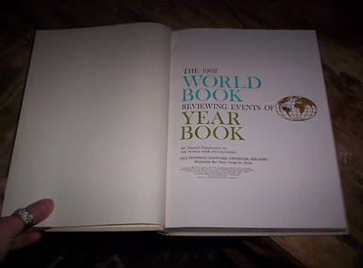 World Yearbook - Review of Events - Unique Gift Birthday Graduation Anniversary