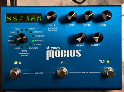 Strymon Mobius Pedal Excellent Condition Factory Power-Supply