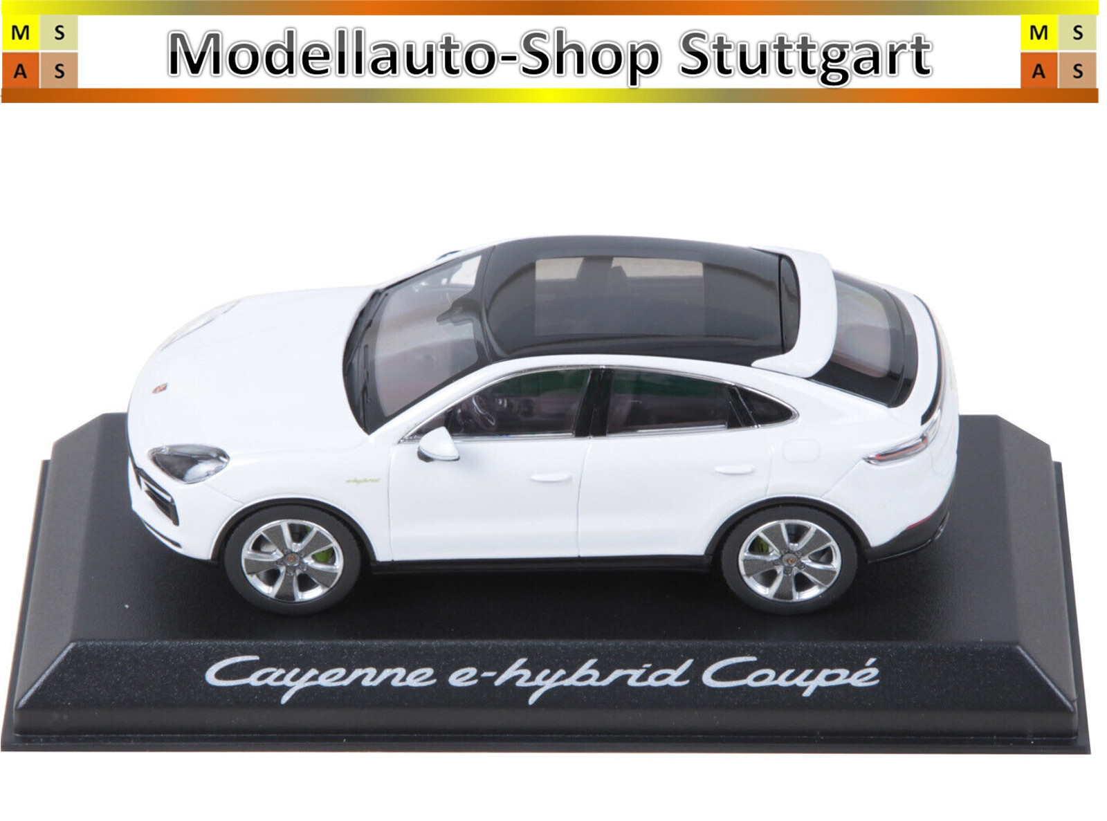 ミニカー 1/43 Porsche Cayenne turbo S e-hybrid Porsche Cayenne Turbo S E-Hybrid Coupé - Minichamps 1:43