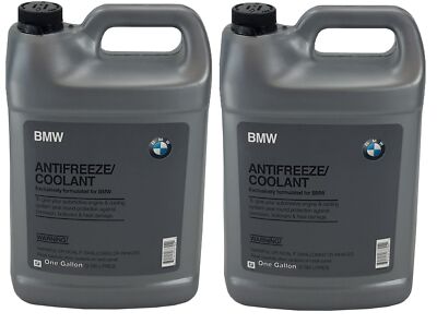 Genuine OEM 2 Gallons Coolant Antifreeze Blue 100% Concentrated 2 x 1 Gallon