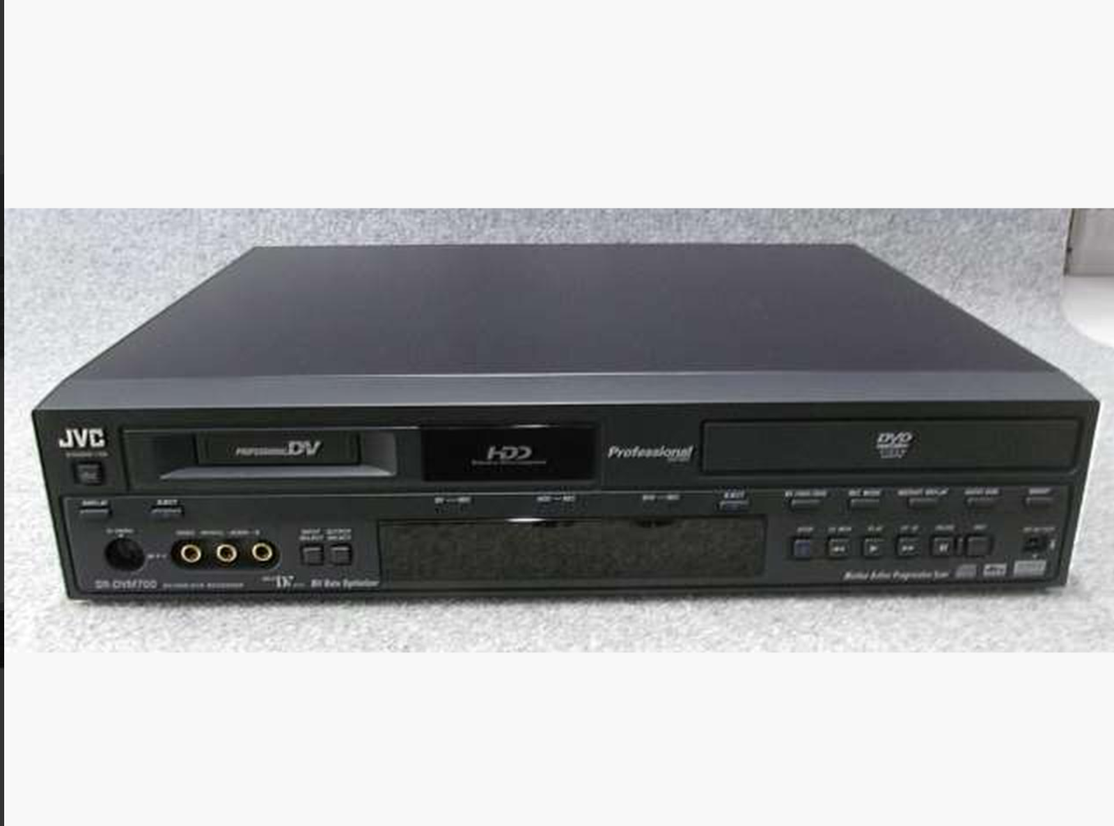 レコーダー JVC Professional SR-DVM700 業務用MiniDV・HDD一体型DVDビデオレコーダーSR-DVM700T | JVC