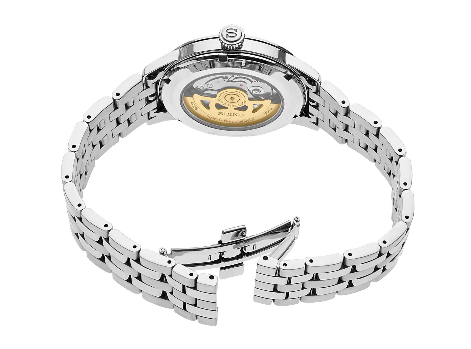 SEIKO SEIKO PRESAGE WHITE MEN'S WATCH - SRPB77J1 (FAST SHIPPING)