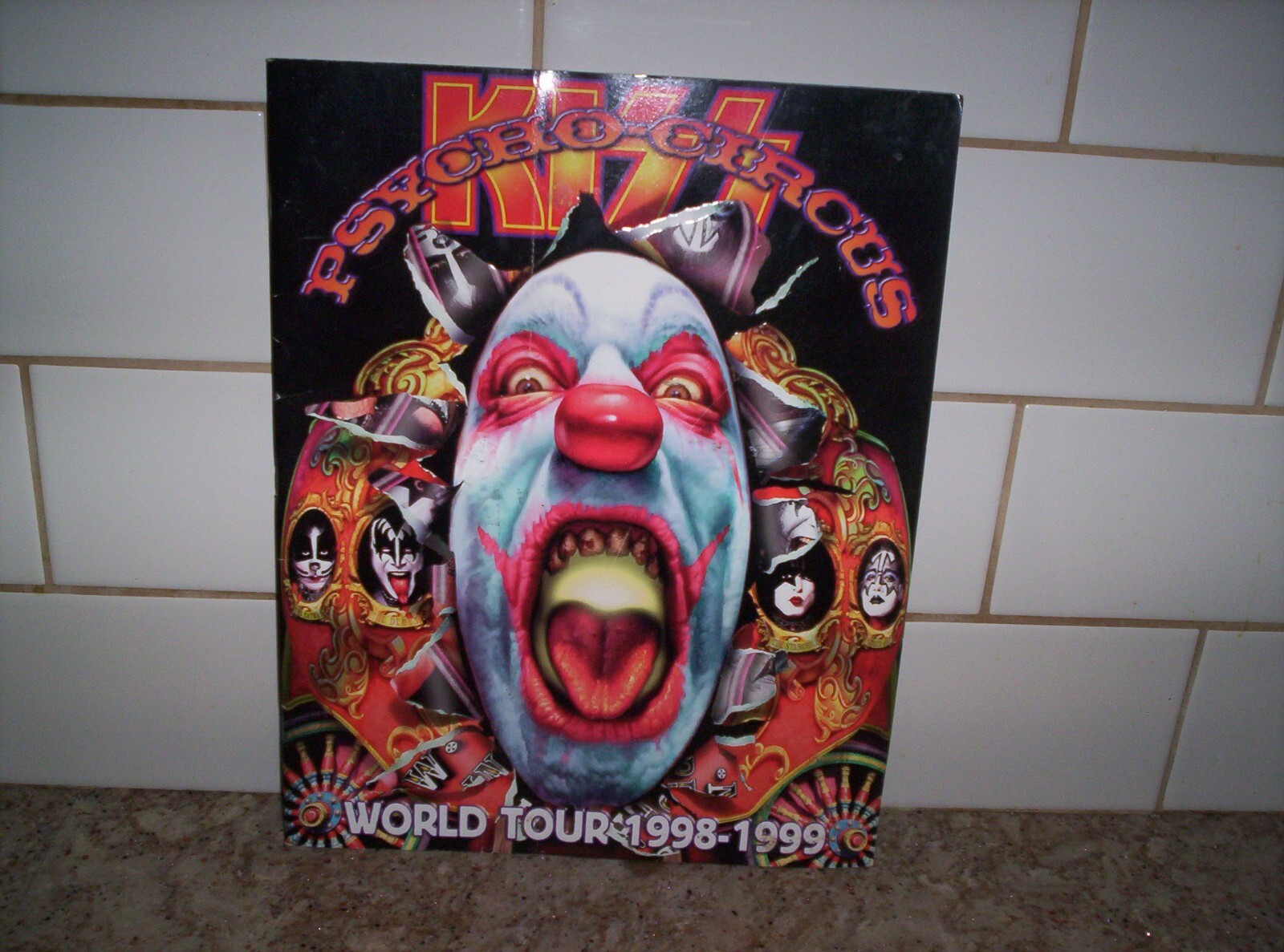 KISS 1998-1999 PSYCHO CIRCUS WORLD TOUR CONCERT PROGRAM | eBay