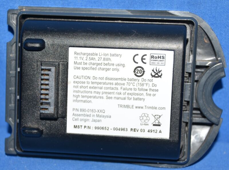 Trimble 890-0163-xxq 11.1v 2.5ah 27.8wh Li-ion Battery