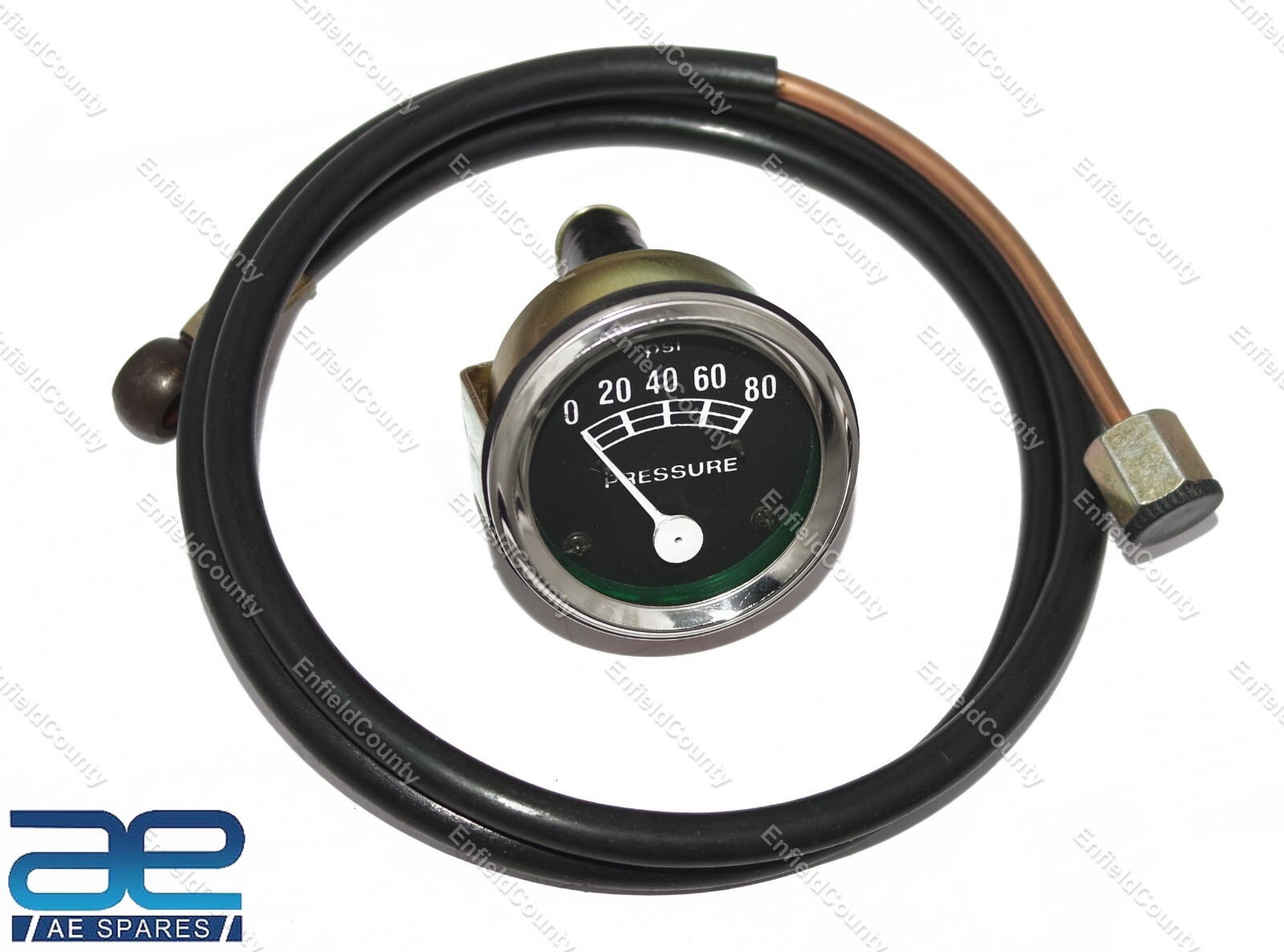 Fits for Ford Tractor Oil Pressure Gauge Copper Line Kit  