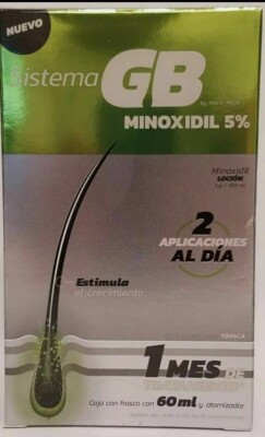 1X SISTEMA GB SOLUTION ALOPECIA 60ML HAIR LOSS TREATMENT NEW!!!