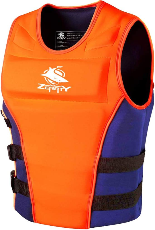 Life Jacket Adult Impact Vest for Outdoor Floating Swimming 