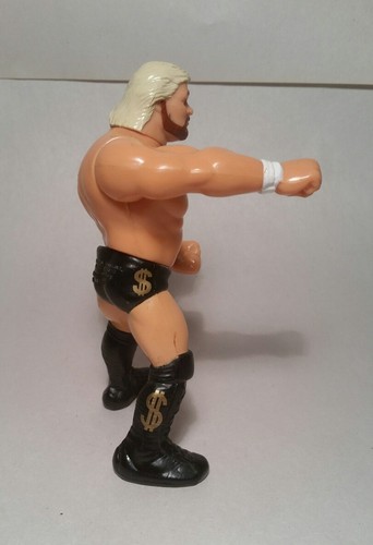 Vintage WWF Hasbro Series 9 The Million Dollar Man TED DIBIASE WWE PURPLE CARD 3