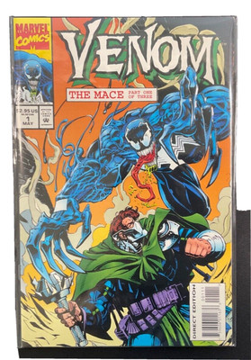Venom: The Mace #1 1994 Marvel Comics Part 1 of 3 Embossed Cover