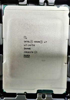 Intel Xeon w7-2475X CPU 20C/40T LGA4677 2.60GHz Processors For Workstation