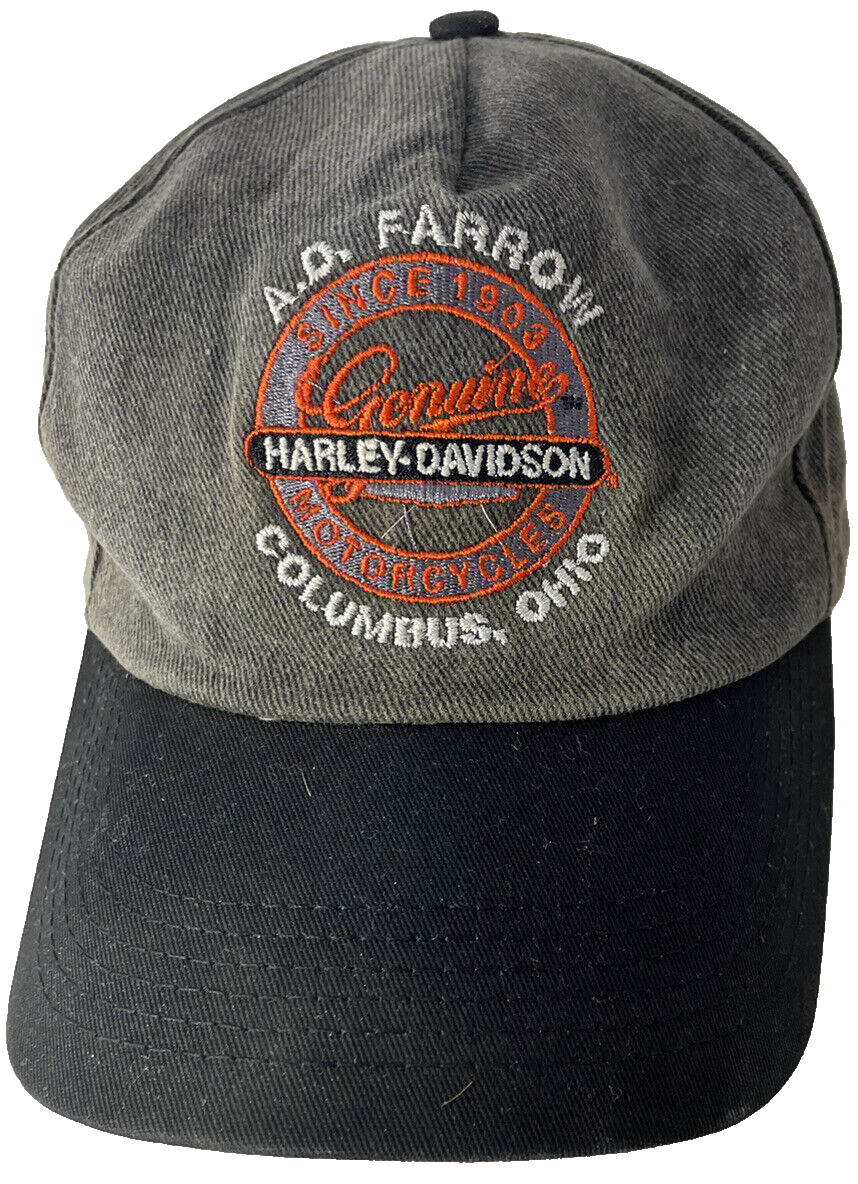 Vintage Harley Davidson Since 1903 Made in USA Cap Hat