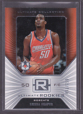 2004-05 Ultimate Collection #126 Emeka Okafor RC Rookie 451/750. rookie card picture
