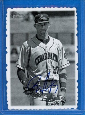 2018 Topps Heritage Minors 1969 Deckle Edge #30 Royce Lewis Cedar Rapids Kernels