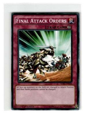 Yu-Gi-Oh! Final Attack Orders Common SDKS-EN036 Moderately Played 1st Edition