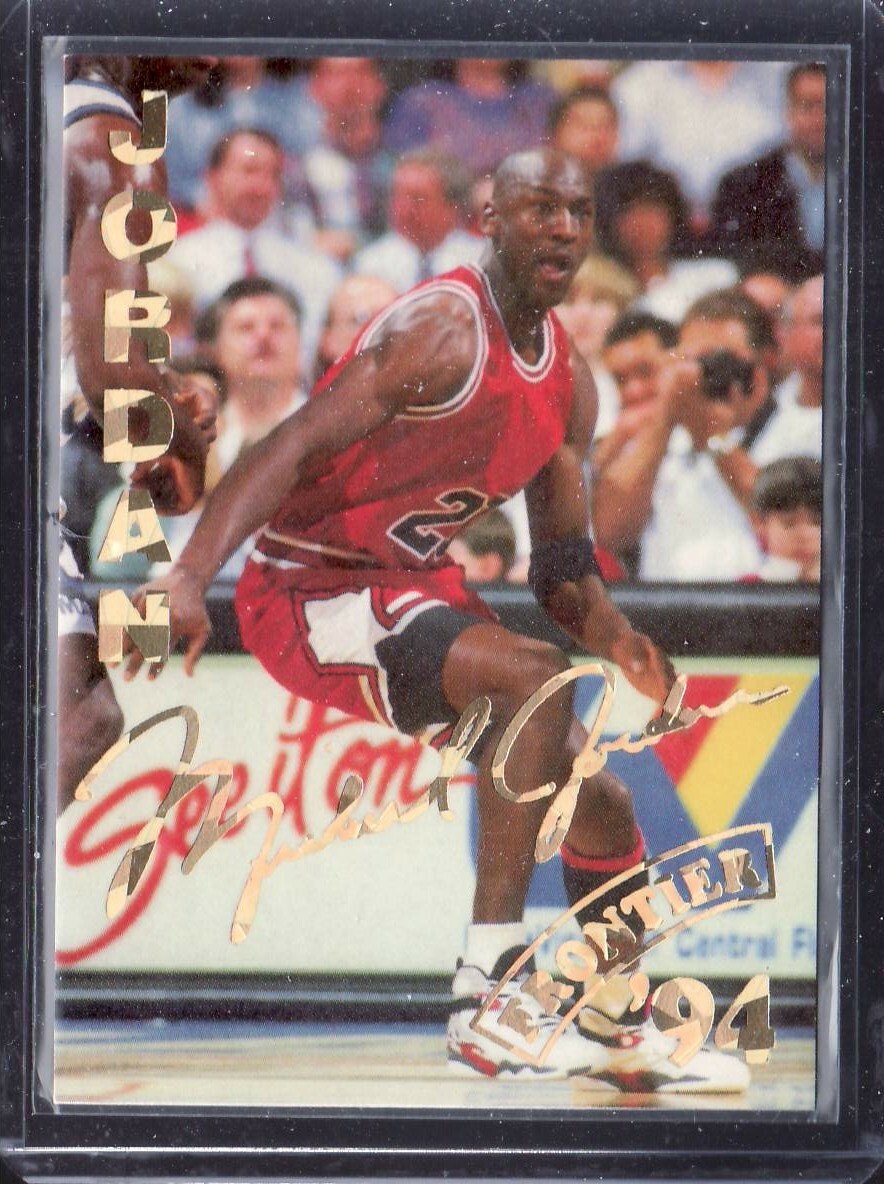 1994 MICHAEL JORDAN FRONTIER SPORTS CARD BULLS | eBay