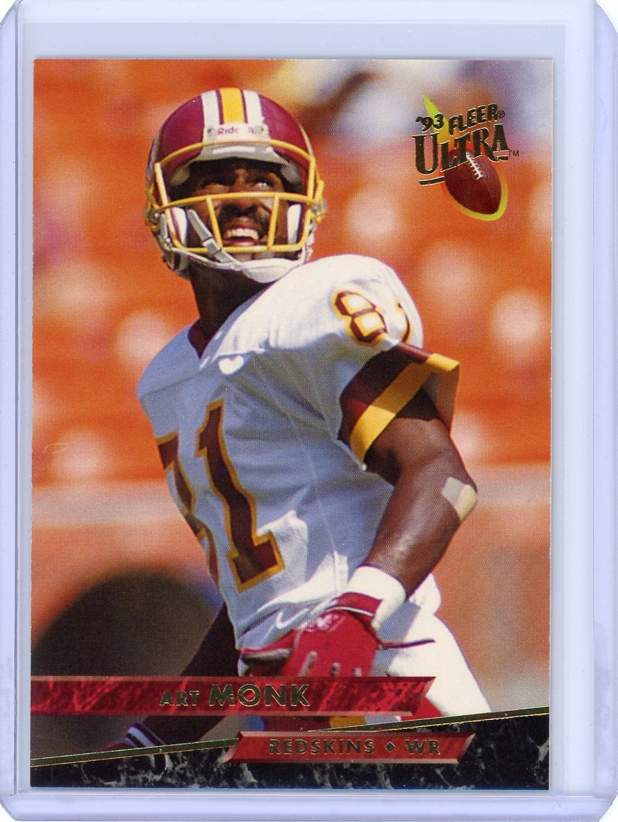 1993 FLEER ULTRA ART MONK #493 WASHINGTON SYRACUSE ORANGEMEN