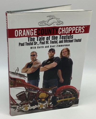 新品　Orange County  Choppers DVD 3枚＋　オマケ ORANGE COUNTY CHOPPERS SIGNED BOOK P. TEUTUL SR. P. TEUTUL